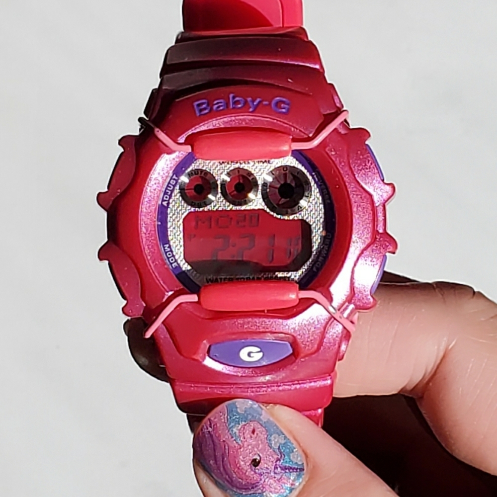 Casio Baby-G Watch BG1006SA-4A Metallic Pink Women